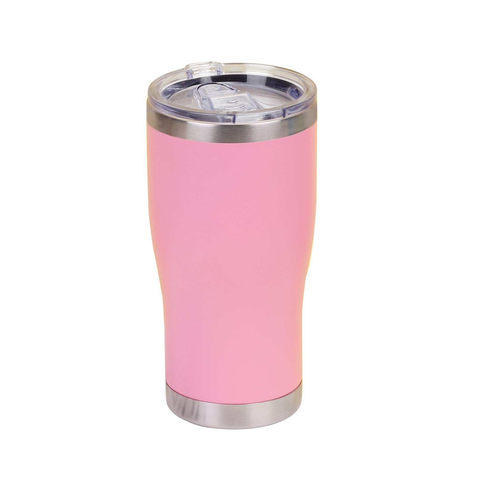 20oz Curved Stainless Steel Travel Tumbler main image 5