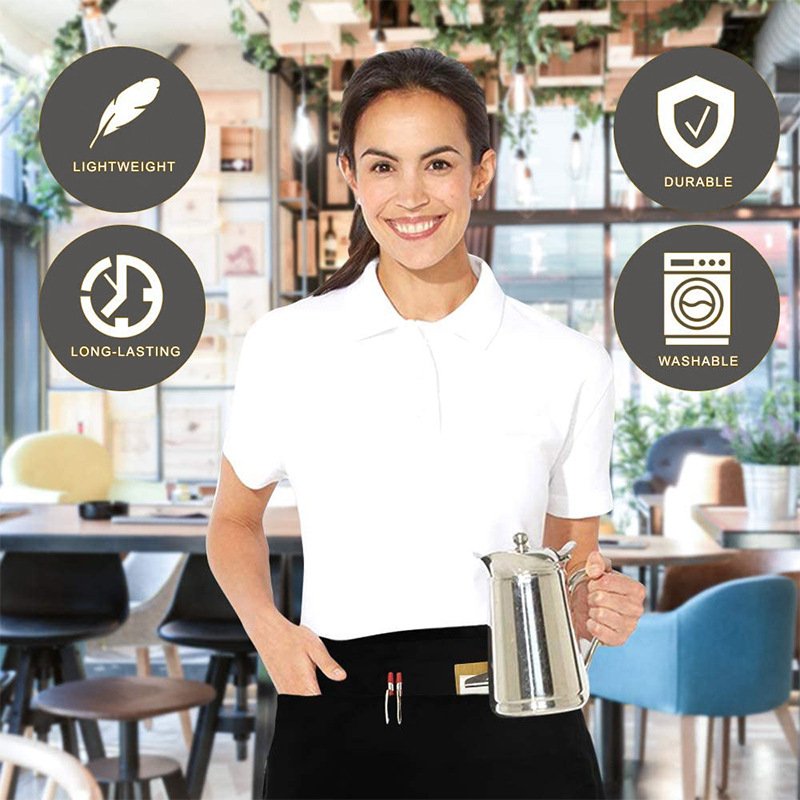 Classic Waist Apron with Large Pocket detail image 7