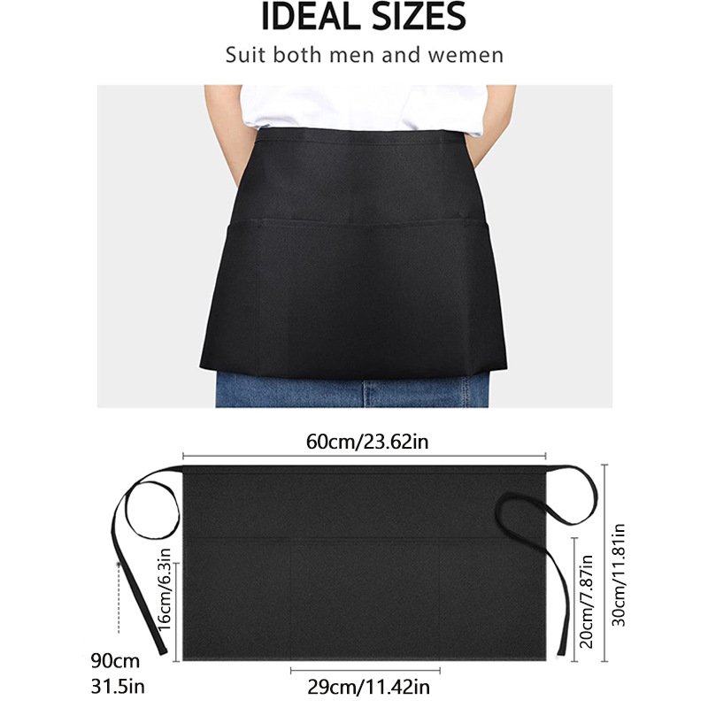 Classic Waist Apron with Large Pocket main image 1