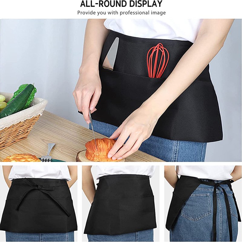 Classic Waist Apron with Large Pocket main image 2