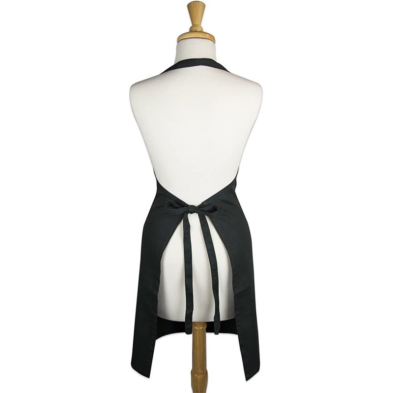 Adjustable Bib Apron with Three Pockets detail image 3