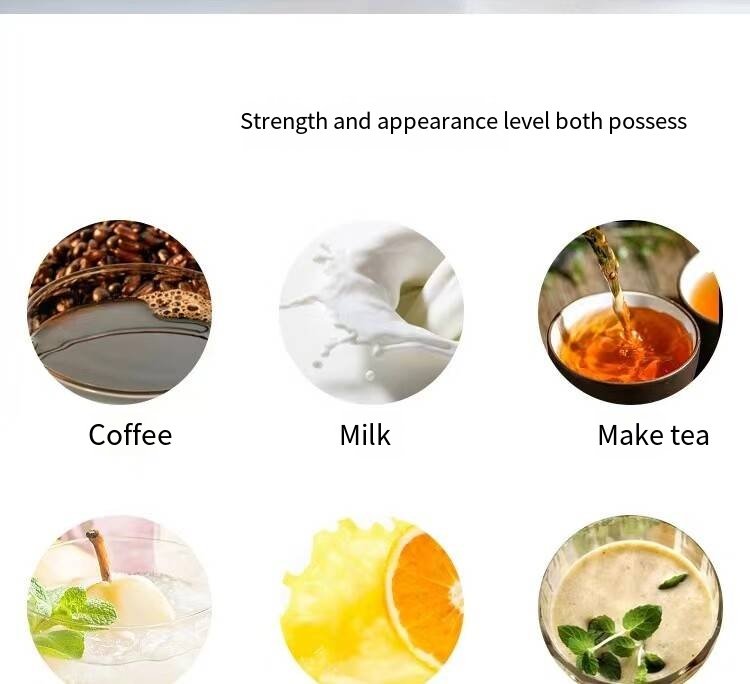 16oz Glass Tumbler with Bamboo Lid and Straw detail image 9