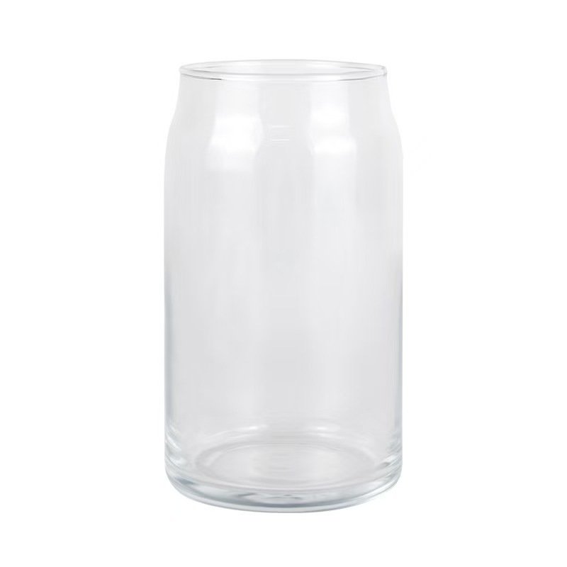 16oz Glass Tumbler with Bamboo Lid and Straw sku image 2