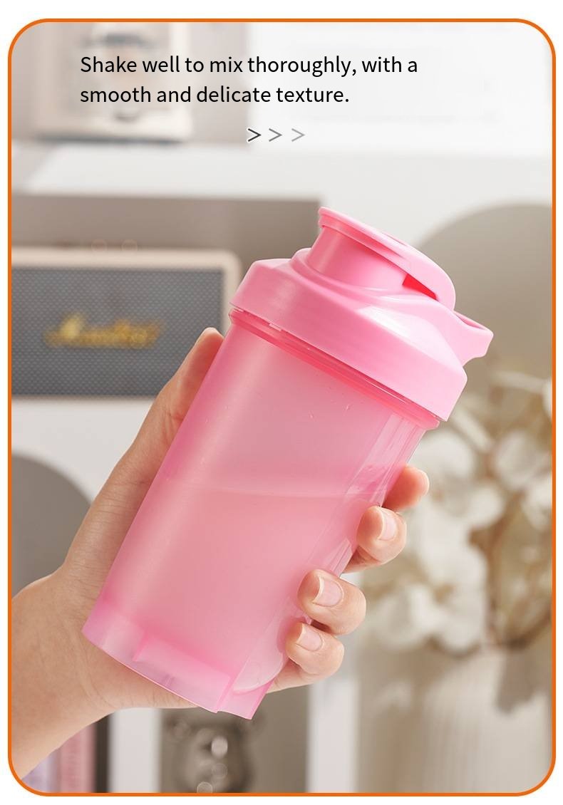 350ml Mini Leakproof Protein Shaker Bottle detail image 12