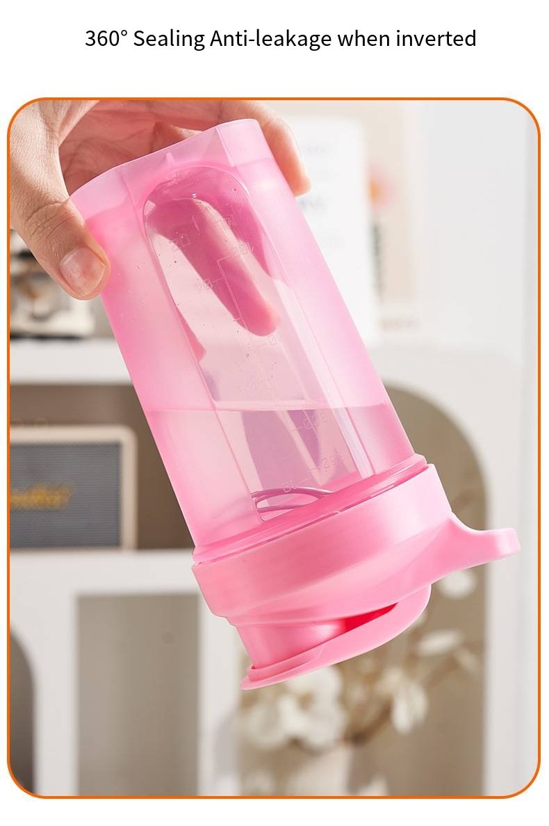 350ml Mini Leakproof Protein Shaker Bottle detail image 15