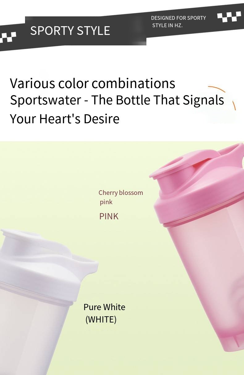 350ml Mini Leakproof Protein Shaker Bottle detail image 16