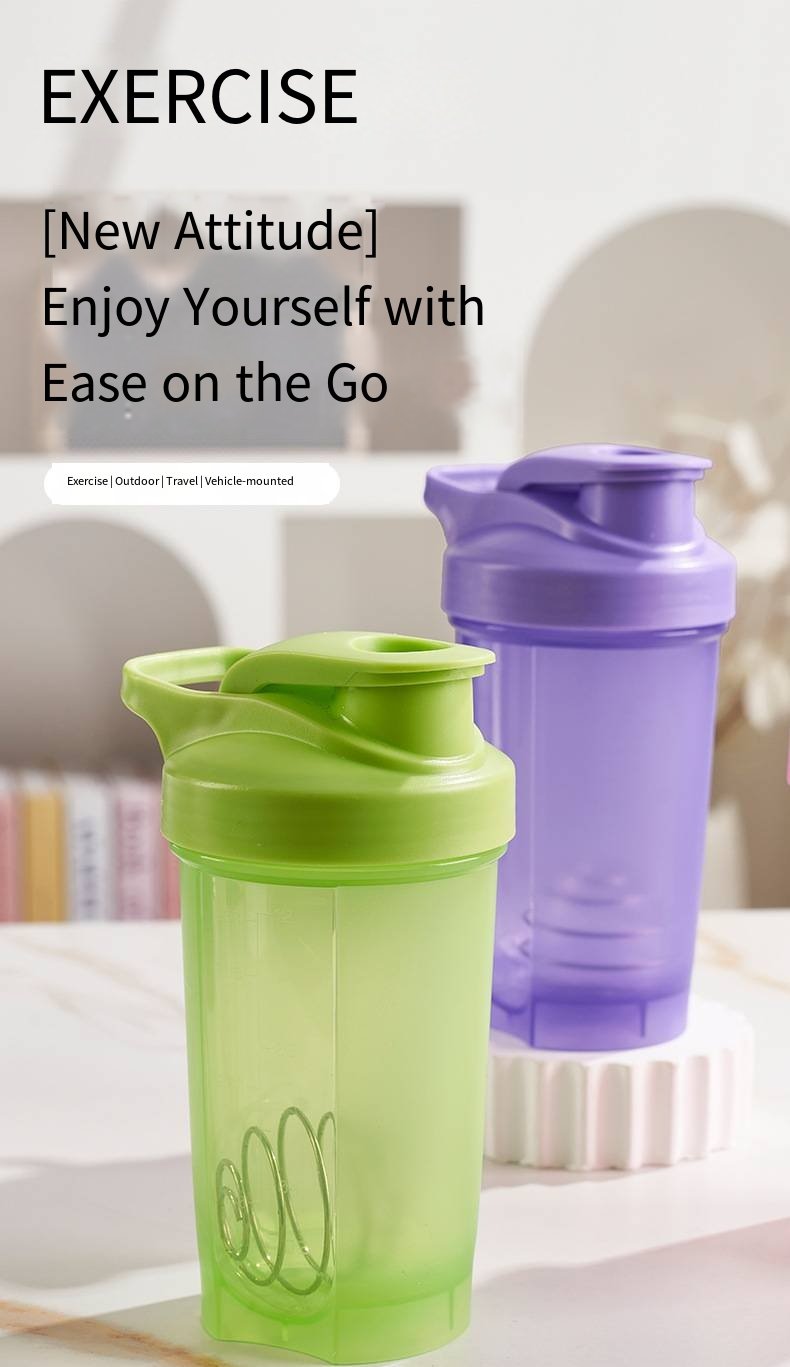 350ml Mini Leakproof Protein Shaker Bottle detail image 7