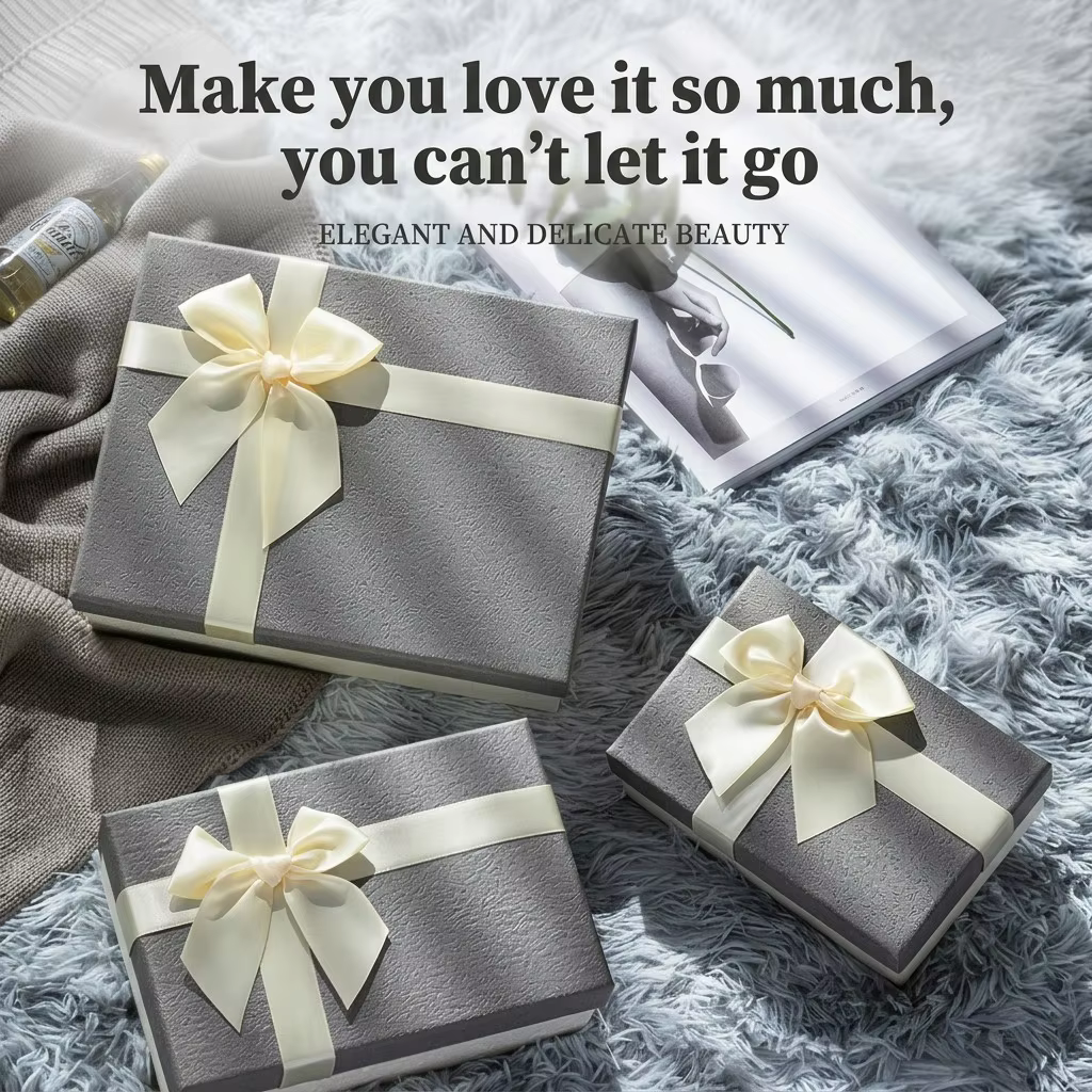Vintage Large Bow Two-Piece Gift Box detail image 1