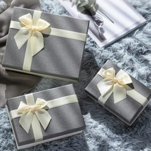 Vintage Large Bow Two-Piece Gift Box main image 2