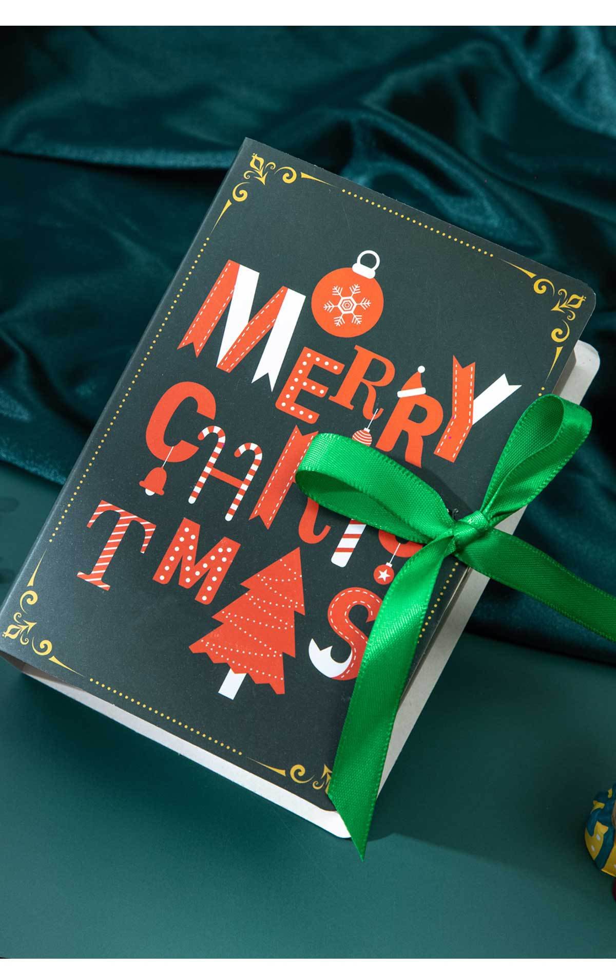 Christmas Book-Style Candy and Apple Gift Box detail image 4