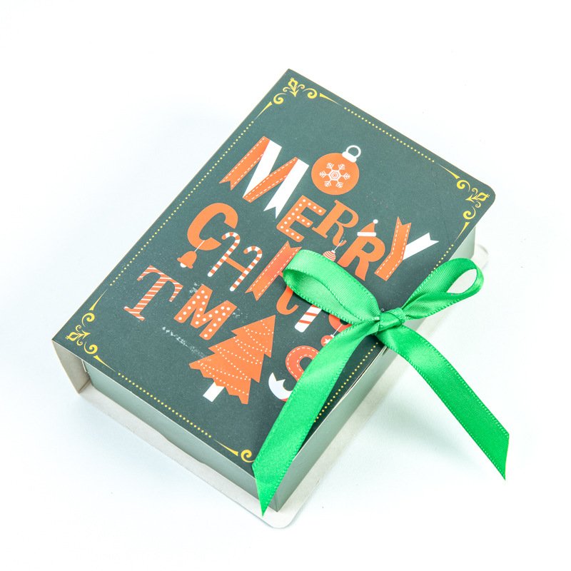 Christmas Book-Style Candy and Apple Gift Box main image 5