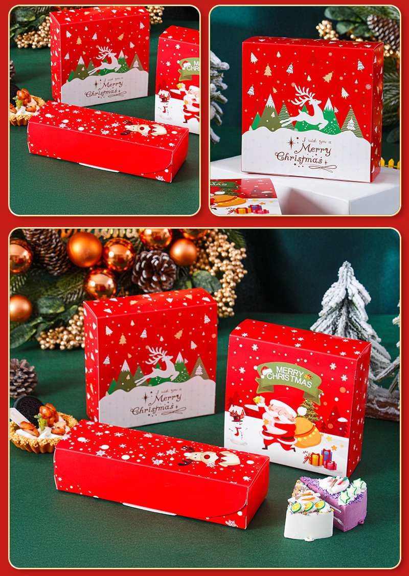 Christmas Bakery Packaging Box for Cupcakes and Cookies detail image 7