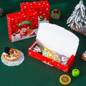 Christmas Bakery Packaging Box for Cupcakes and Cookies main image 2