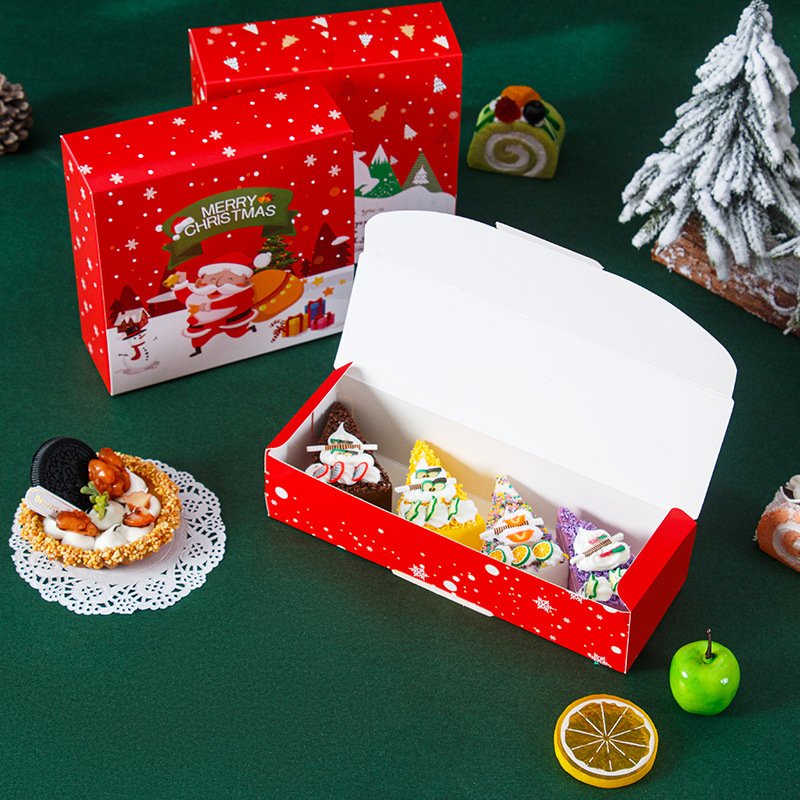 Christmas Bakery Packaging Box for Cupcakes and Cookies main image 2
