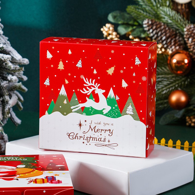 Christmas Bakery Packaging Box for Cupcakes and Cookies main image 4
