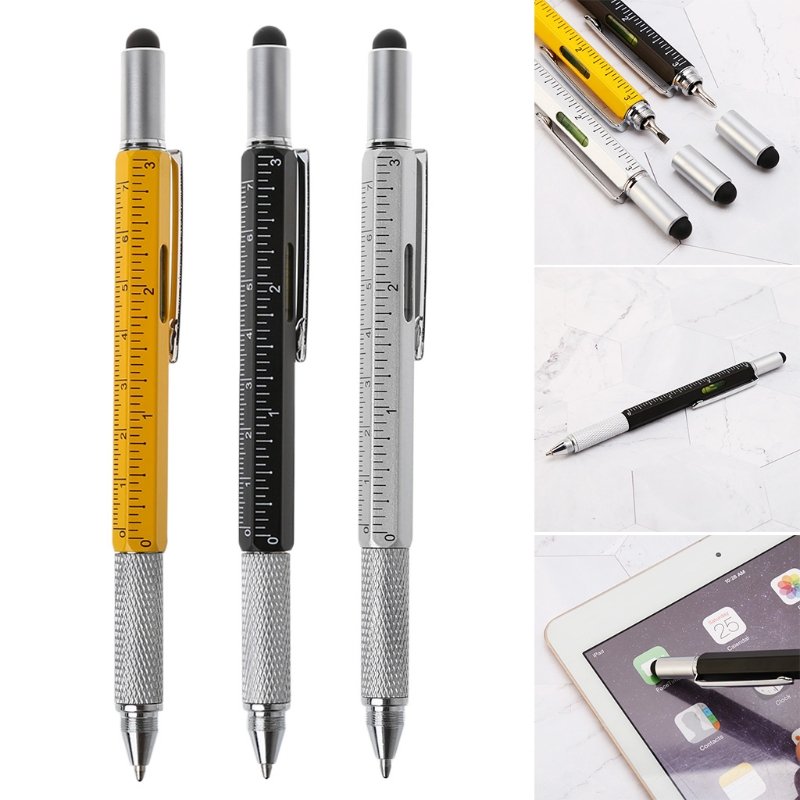 Multi-Function Metal Stylus Ballpoint Pen main image 2