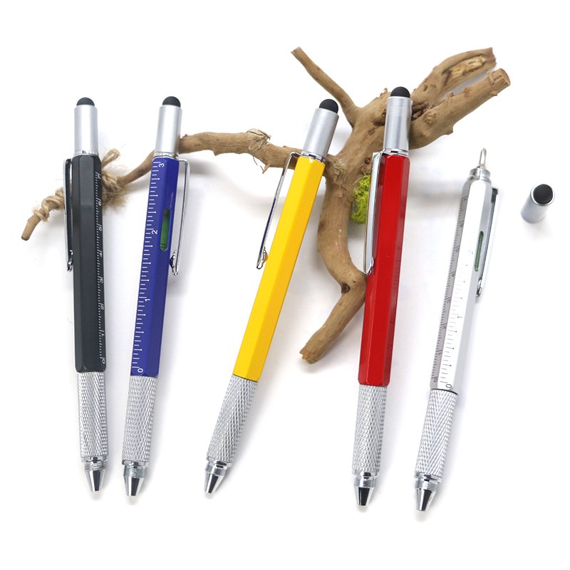 Multi-Function Metal Stylus Ballpoint Pen main image 6