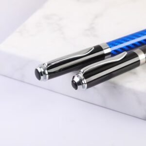 Carbon Fiber Metal Ballpoint Pen main image 2