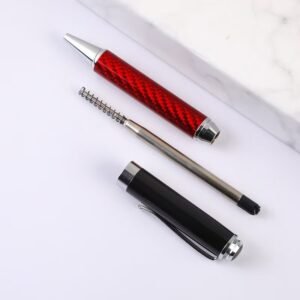Carbon Fiber Metal Ballpoint Pen main image 4