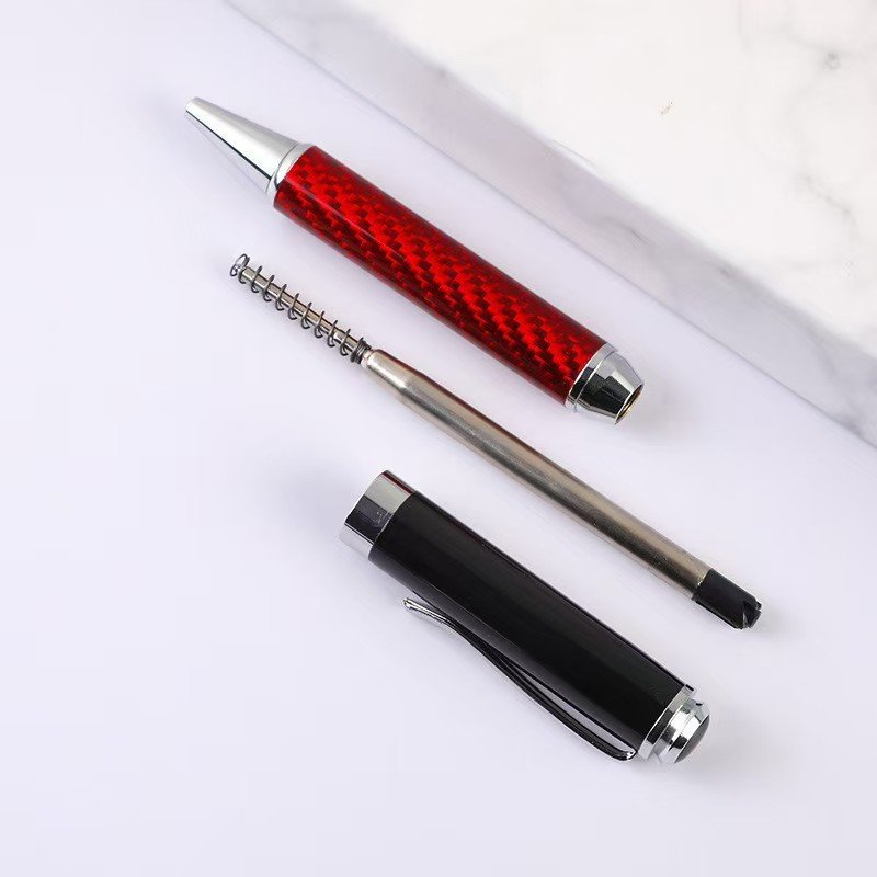 Carbon Fiber Metal Ballpoint Pen main image 4