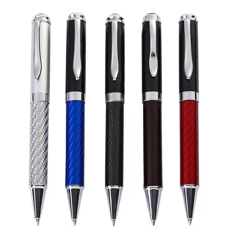 Carbon Fiber Metal Ballpoint Pen main image 5