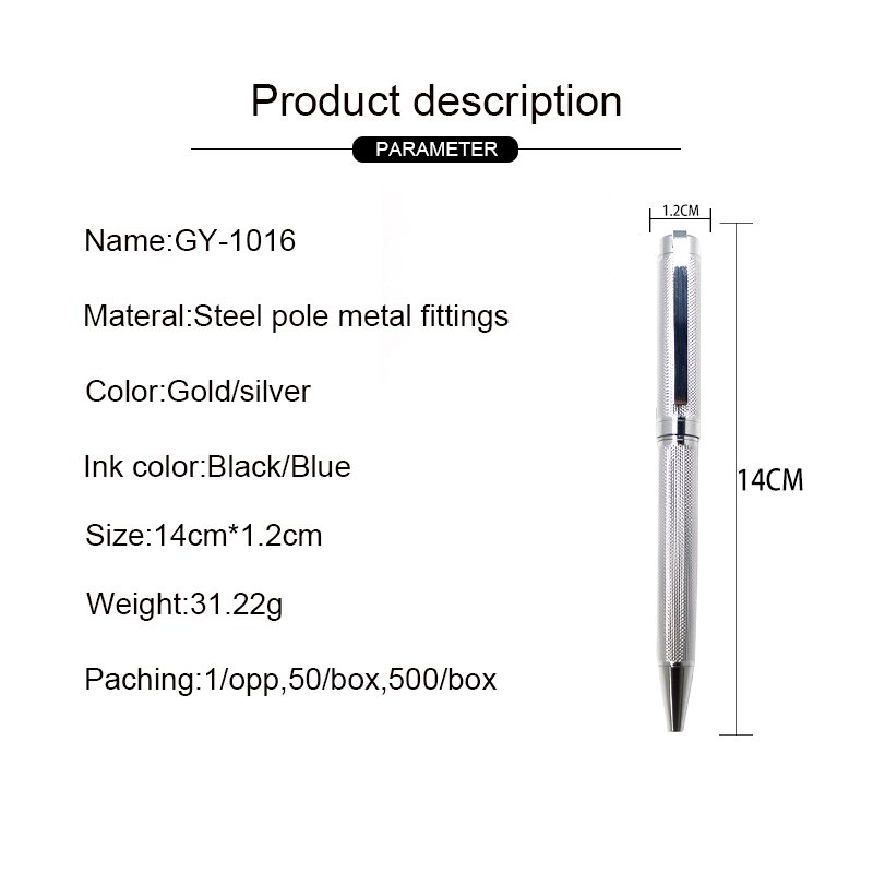 Premium Metal Ballpoint Pen with Custom Logo detail image 11