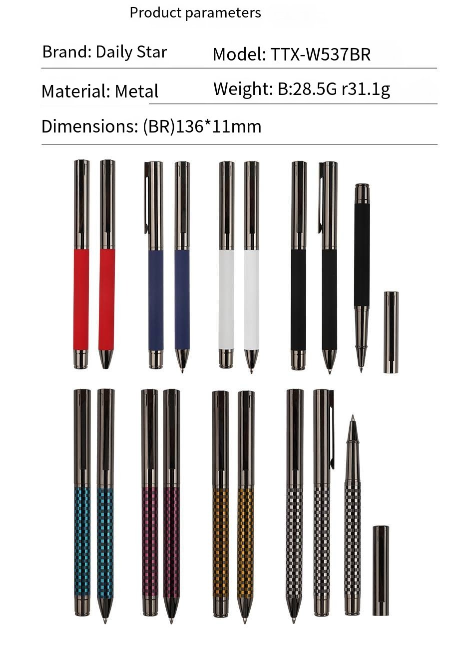 Slim Metal Ballpoint Pen for Promotional Gifts detail image 1