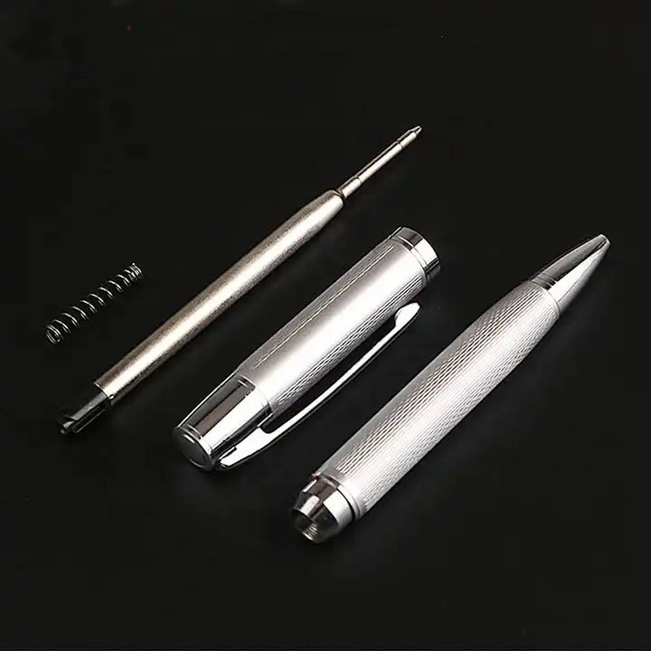 Classic Metal Ballpoint Pen with Clip detail image 1