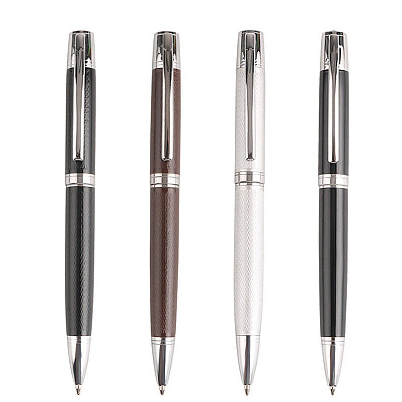 Classic Metal Ballpoint Pen with Clip main image 1