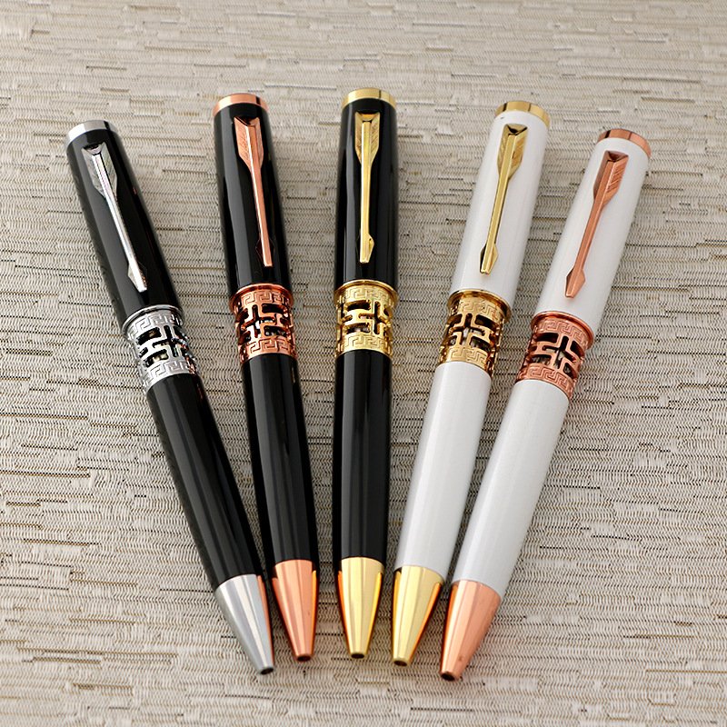 Colorful Metal Ballpoint Pen with Custom Branding main image 1