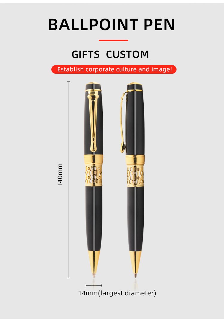 Modern Metal Ballpoint Pen for Office and Gifts detail image 2