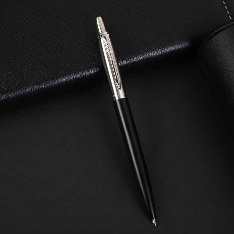 Luxury Metal Ballpoint Pen with Textured Barrel detail image 1