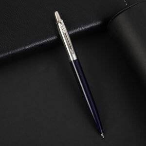 Luxury Metal Ballpoint Pen with Textured Barrel main image 3