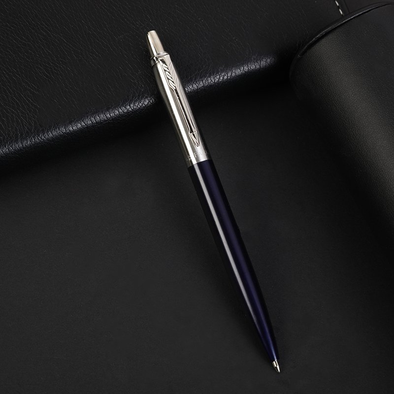 Luxury Metal Ballpoint Pen with Textured Barrel main image 3
