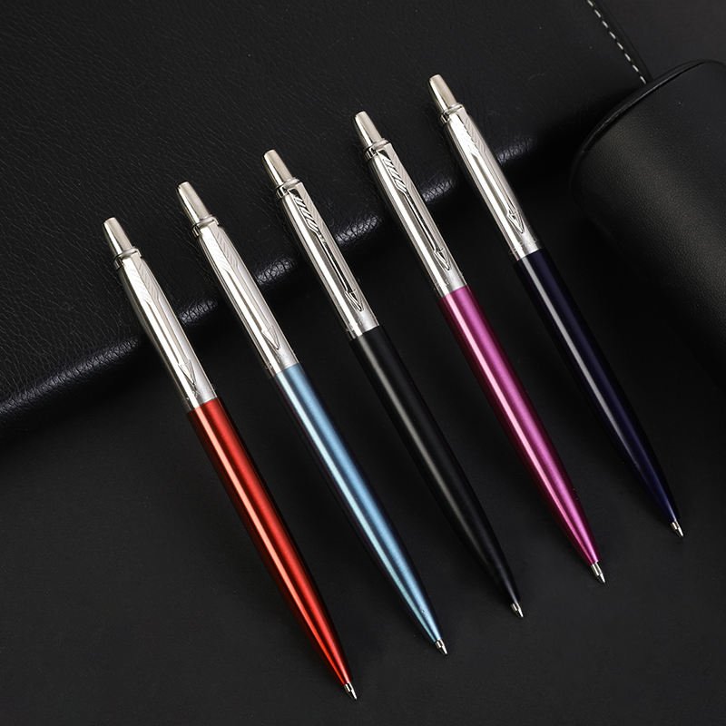 Luxury Metal Ballpoint Pen with Textured Barrel main image 4