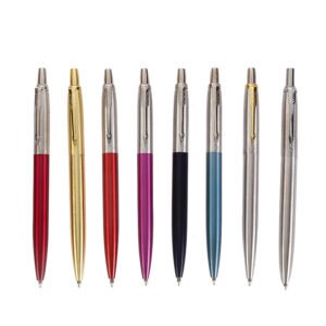 Luxury Metal Ballpoint Pen with Textured Barrel main image 5