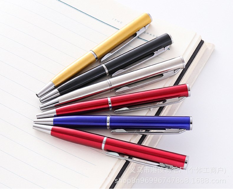 Business Metal Ballpoint Pen with Premium Finish detail image 1