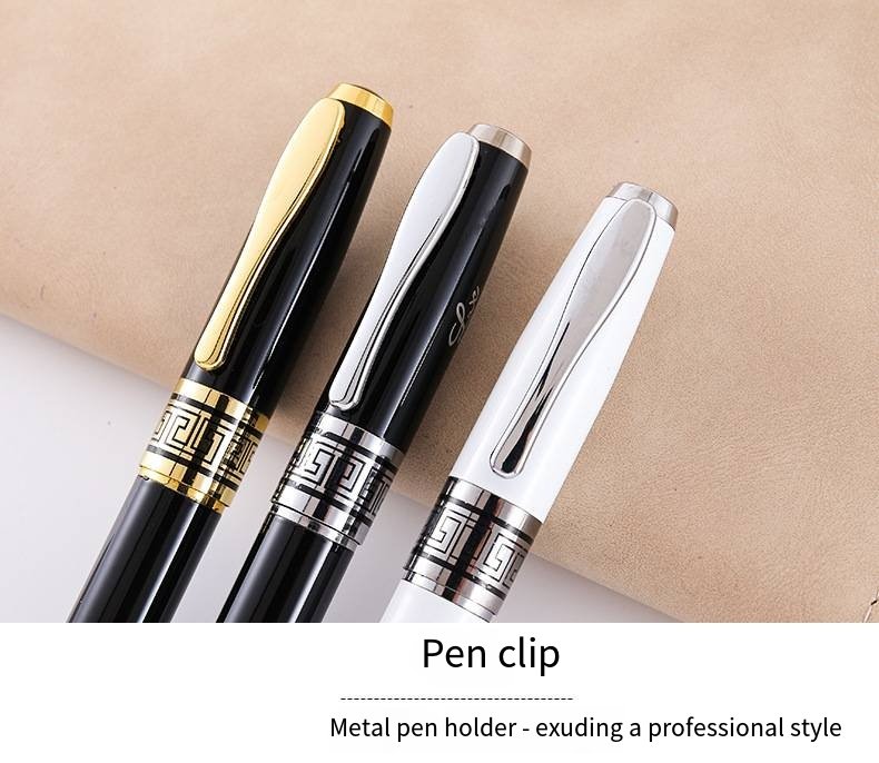 Minimalist Metal Ballpoint Pen with Clip detail image 4