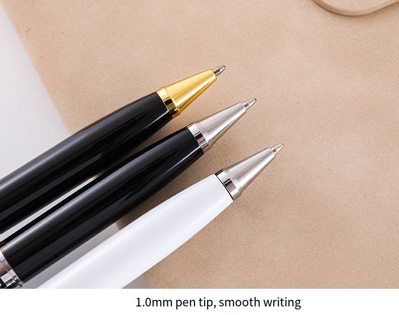 Minimalist Metal Ballpoint Pen with Clip detail image 5
