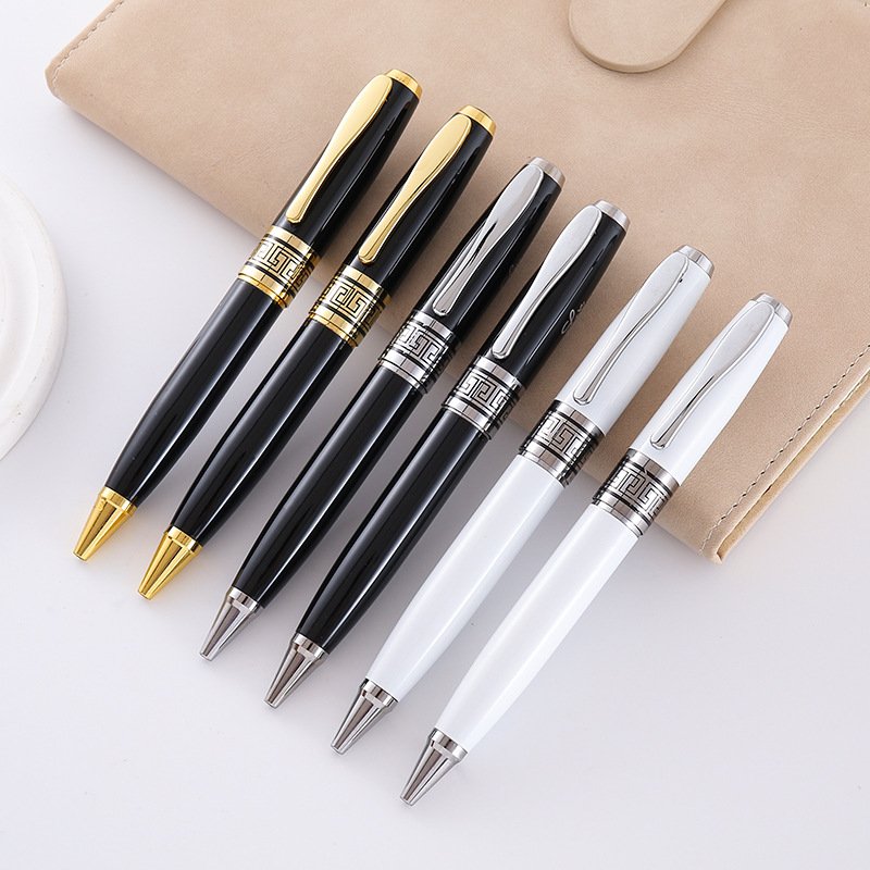 Minimalist Metal Ballpoint Pen with Clip main image 1