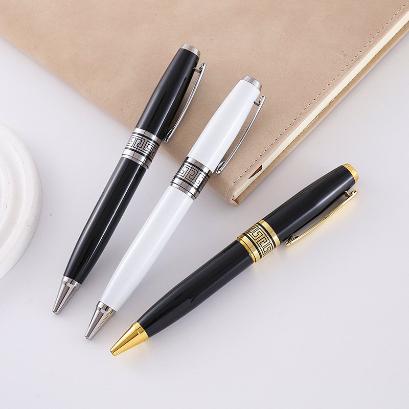 Minimalist Metal Ballpoint Pen with Clip main image 3