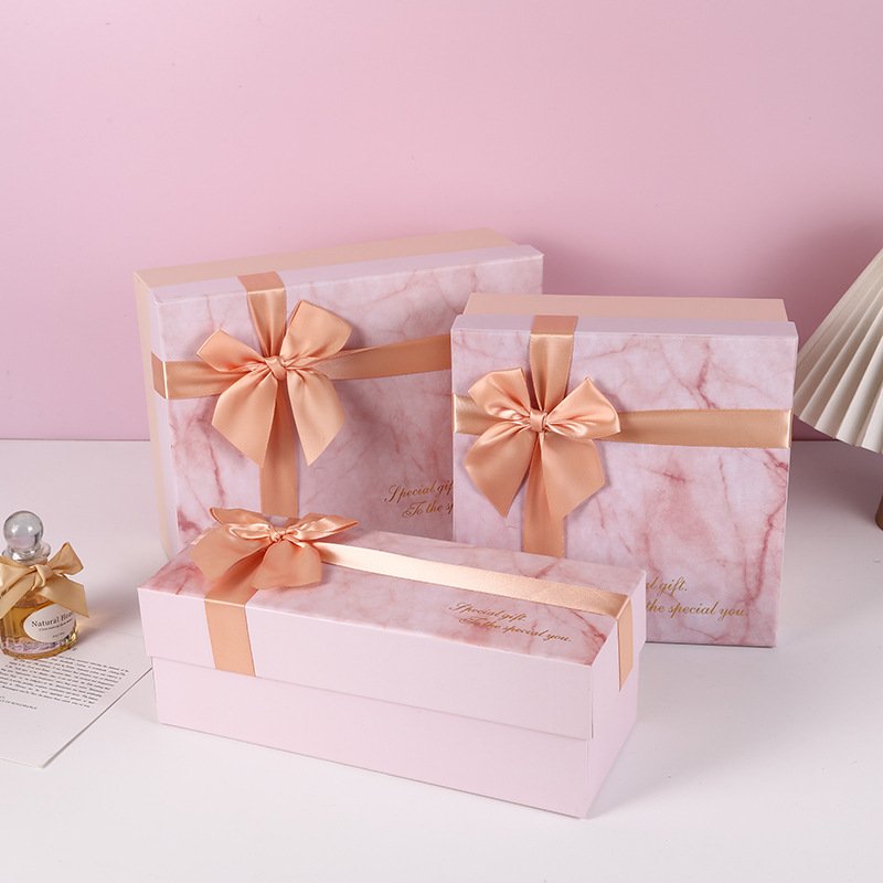 Mother's Day Pink Bow Gift Box for Cosmetics and Apparel detail image 5