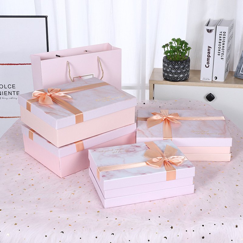 Mother's Day Pink Bow Gift Box for Cosmetics and Apparel detail image 7
