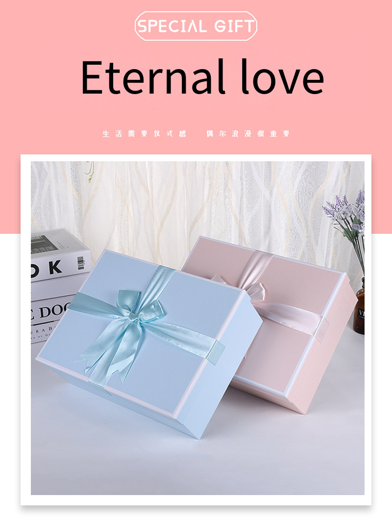 Mother's Day Pink Bow Gift Box for Cosmetics and Apparel detail image 22