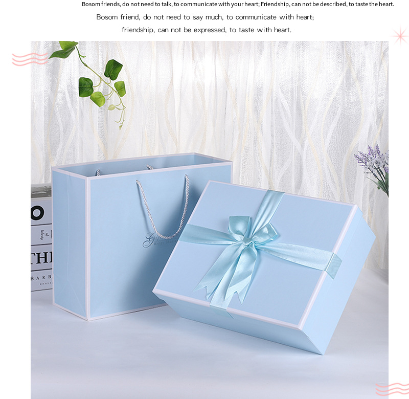 Mother's Day Pink Bow Gift Box for Cosmetics and Apparel detail image 30