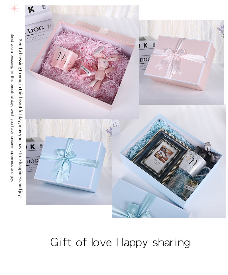 Mother's Day Pink Bow Gift Box for Cosmetics and Apparel detail image 31