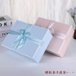 Mother's Day Pink Bow Gift Box for Cosmetics and Apparel main image 2