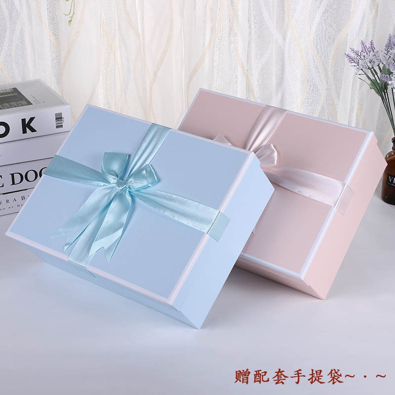 Mother's Day Pink Bow Gift Box for Cosmetics and Apparel main image 2