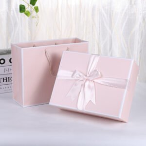 Mother's Day Pink Bow Gift Box for Cosmetics and Apparel main image 4