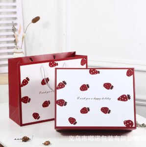 Large Gradient Color Rigid Gift Box with Lid main image 5